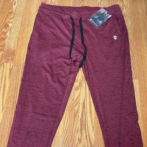 Born Primitive Burgundy sweat pants (xl)